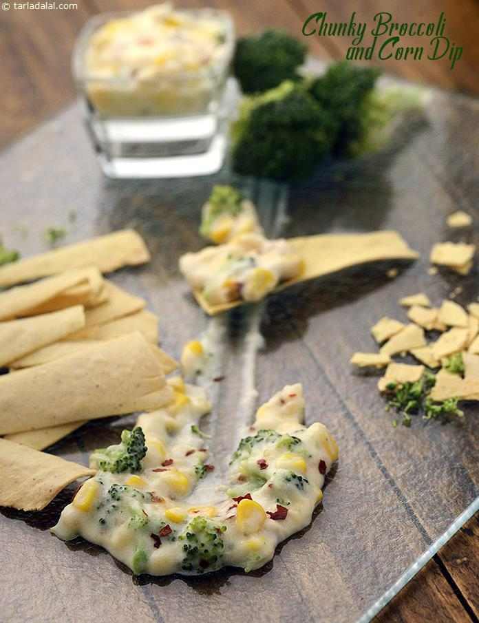 Calories in Chunky Broccoli and Corn Dip ( Microwave Recipe)