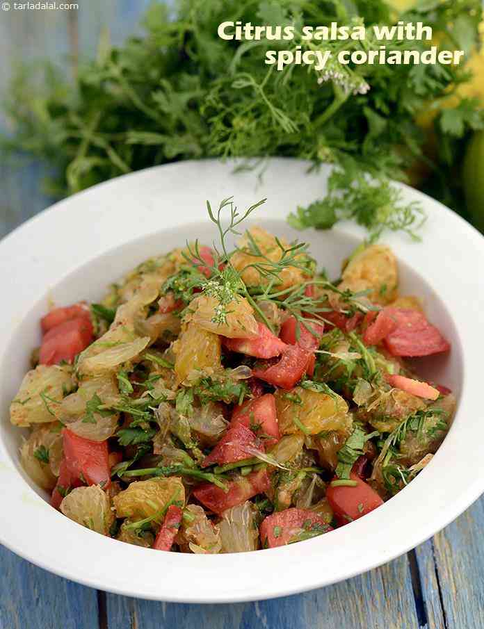 Citrus Salsa with Spicy Coriander