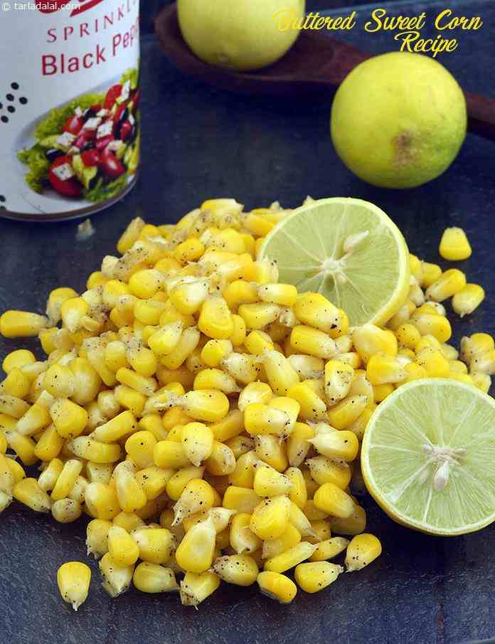 Buttered Sweet Corn Recipe, Buttered American Corn