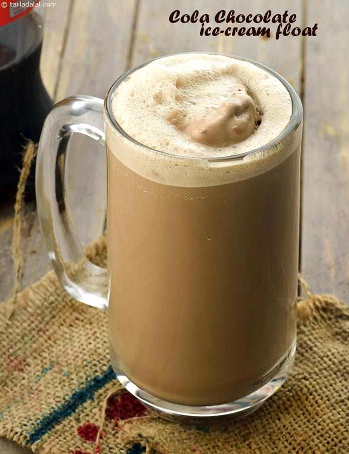 Calories in Cola Chocolate Ice Cream Float