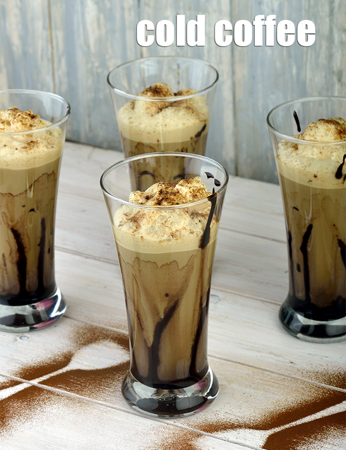 Cold Coffee, Indian Coffee Milkshake