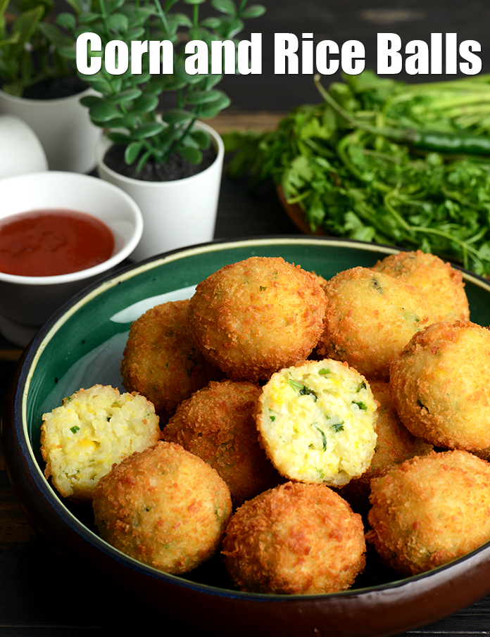 Calories in Corn and Rice Balls