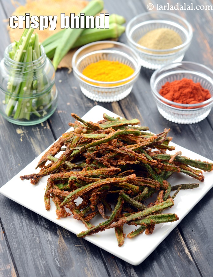 Calories in Crispy Bhindi, Kurkuri Bhindi