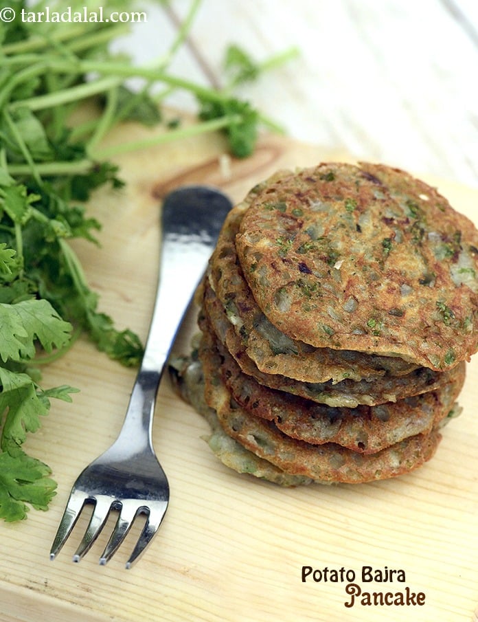 Calories in Potato Bajra Pancake