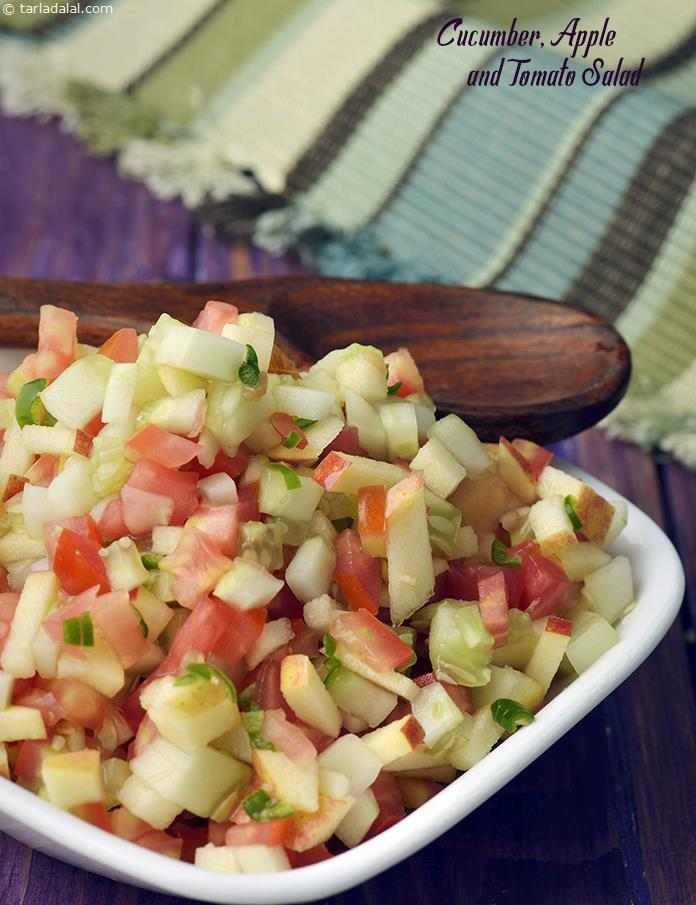 Cucumber, Apple and Tomato Salad
