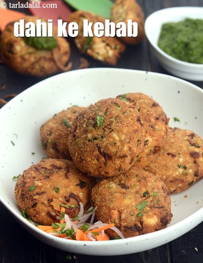 Calories in Dahi Ke Kebab, Dahi Kabab, Yogurt Kebab