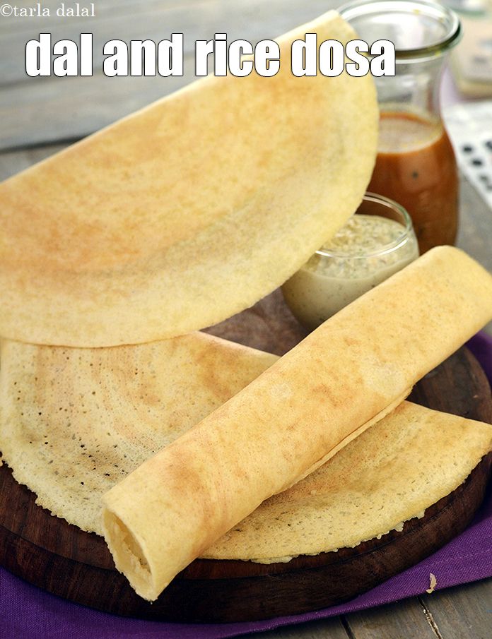 Dal and Rice Dosa, Mixed Dal Dosa