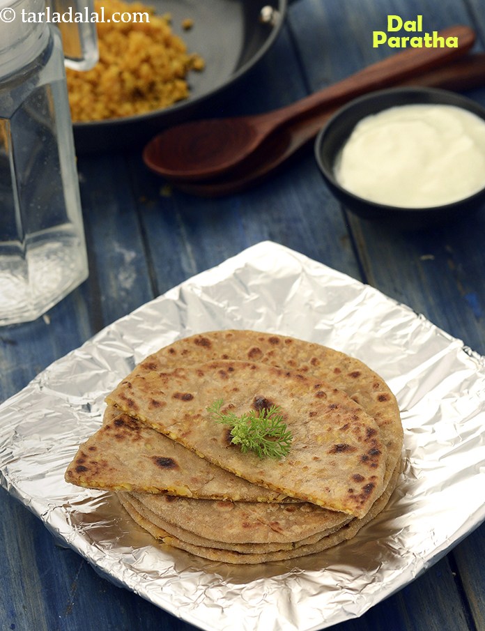 Dal Paratha, Yellow Moong Dal Paratha