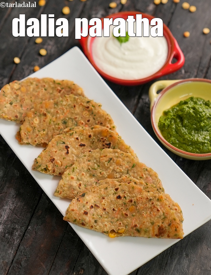 Dalia Paratha, Broken Wheat Paratha