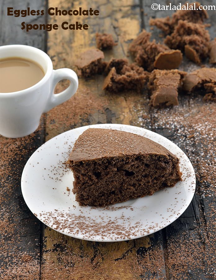 Calories in Eggless Chocolate Sponge Cake Using Condensed Milk