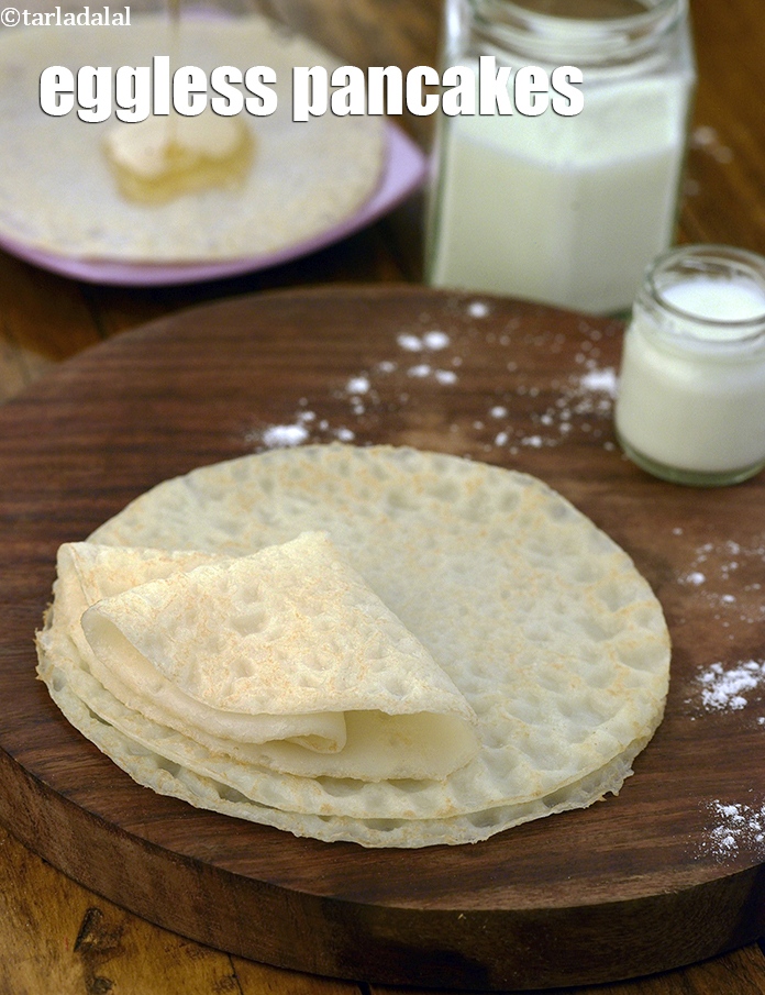 Calories in Eggless Pancakes, Basic Pancake Without Eggs