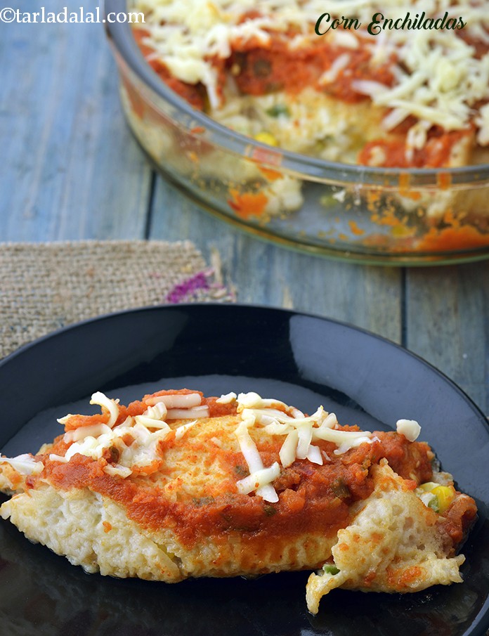 Corn Enchiladas