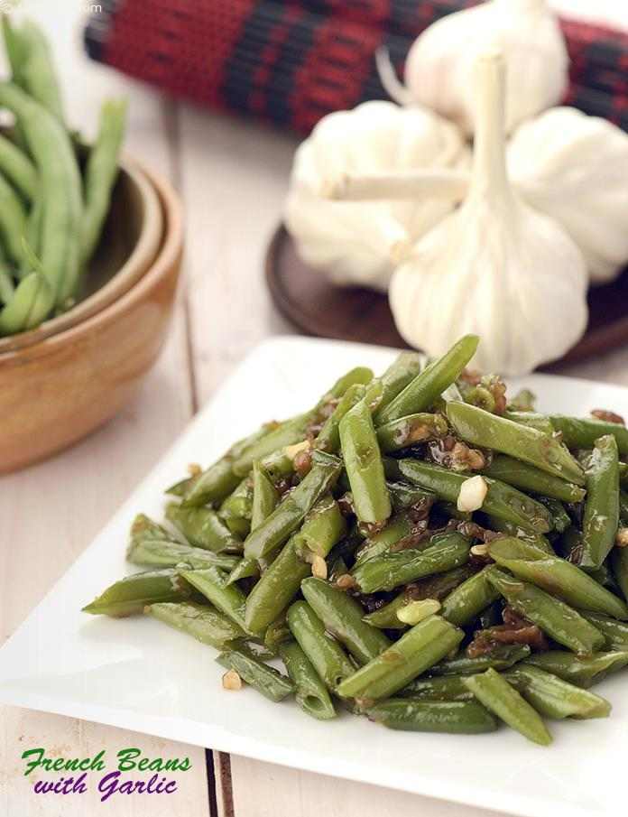 French Beans with Garlic