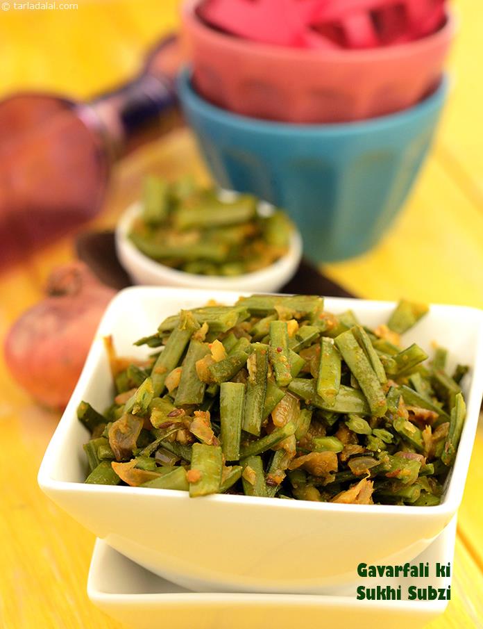 Calories in Gavarfali ki Sukhi Sabzi ( Rajasthani)