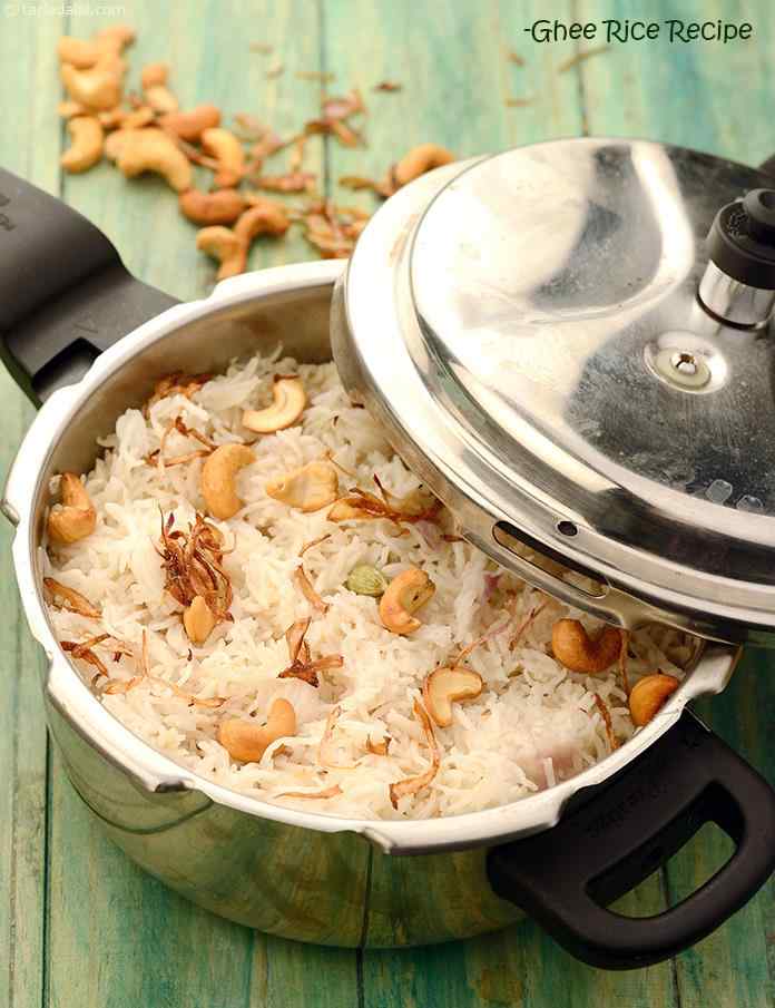 Calories in Ghee Rice Recipe, How To Make Ghee Rice