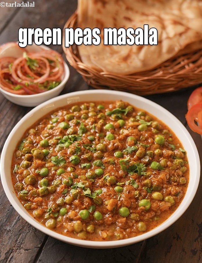 Calories in Green Peas Masala Curry ( Quick Recipe)