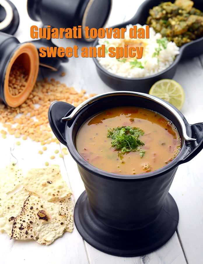 Calories in Toovar Dal Sweet and Spicy, Gujarati Toovar Dal for Marriage