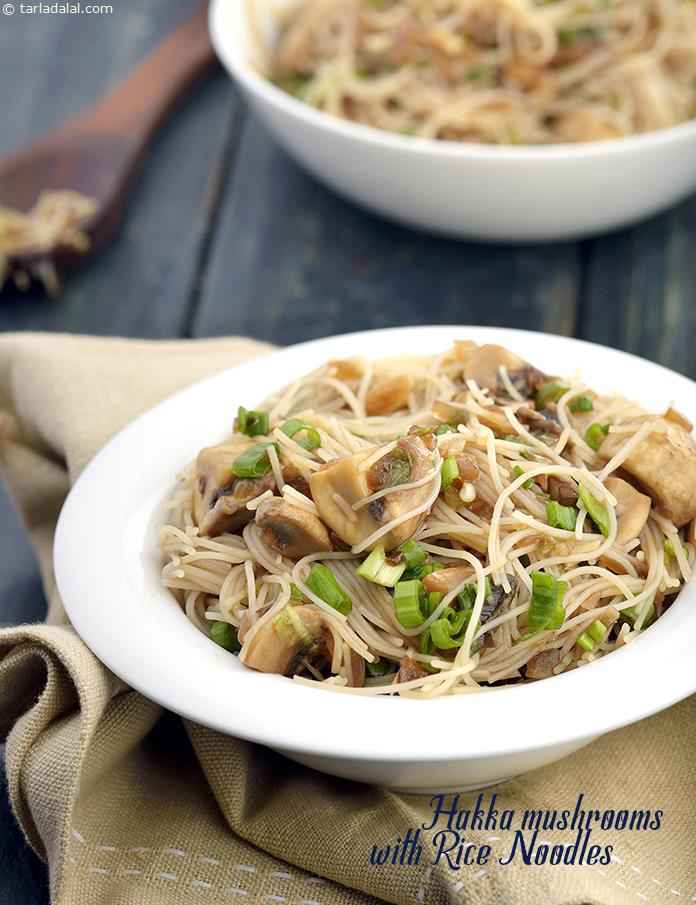 Calories in Hakka Mushrooms with Rice Noodles