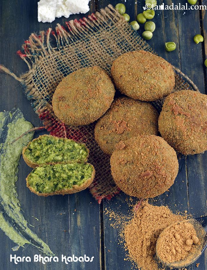 Calories in Hara Bhara Kabab, Veg Hara Bhara Kebab