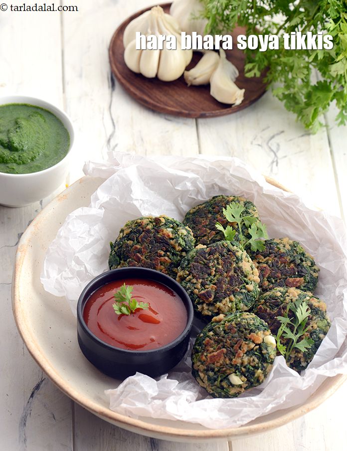 Calories in Hara Bhara Soya Tikkis