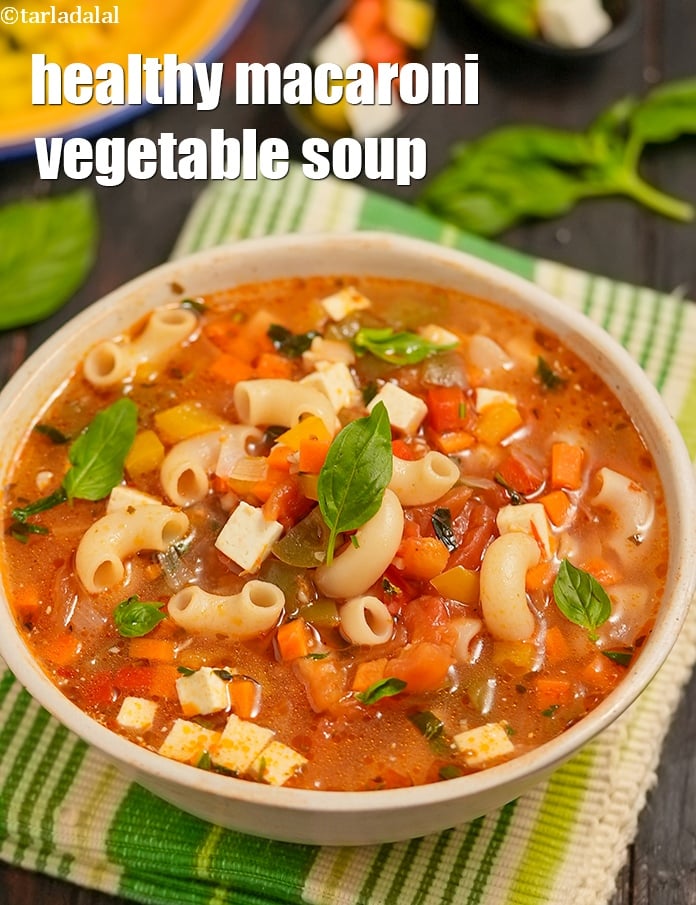 Calories in Healthy Macaroni Vegetable Soup