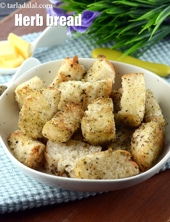Herb Bread, Indian Herb Toast