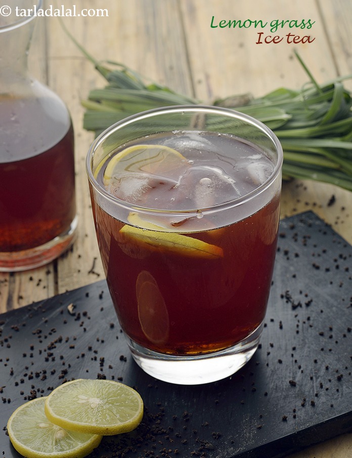 Lemongrass Iced Tea, Indian Style