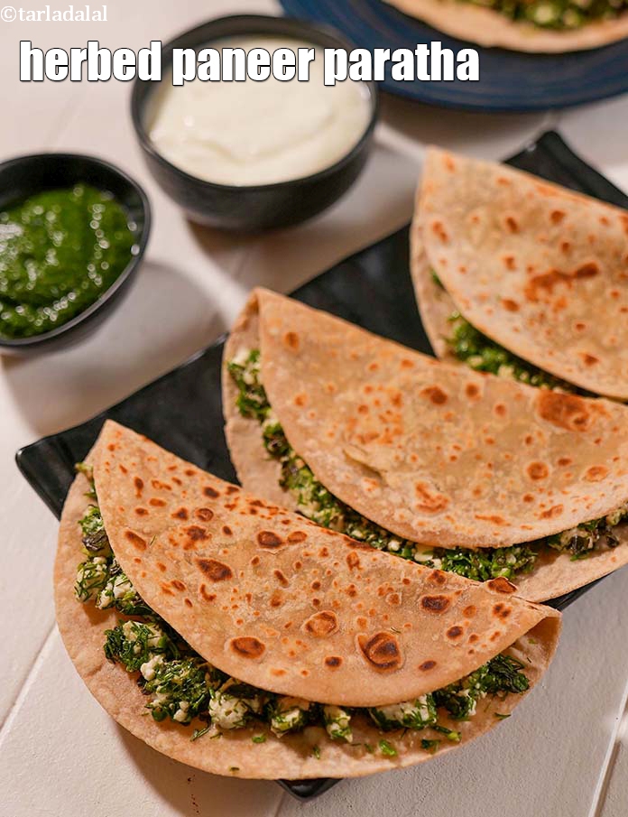 Herbed Paneer Paratha