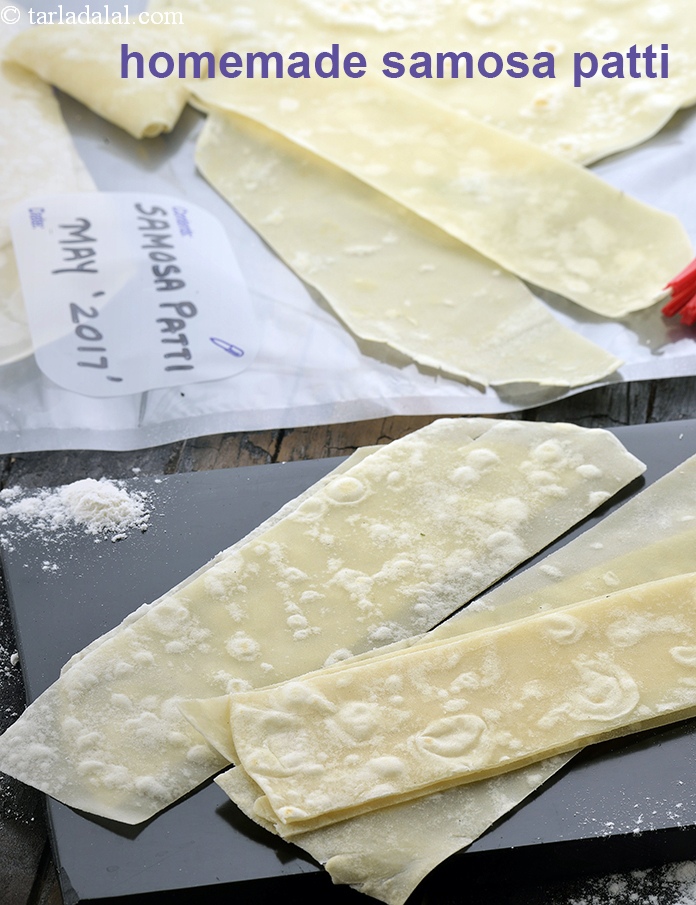 Calories in Homemade Samosa Patti, How To Make Samosa Patti