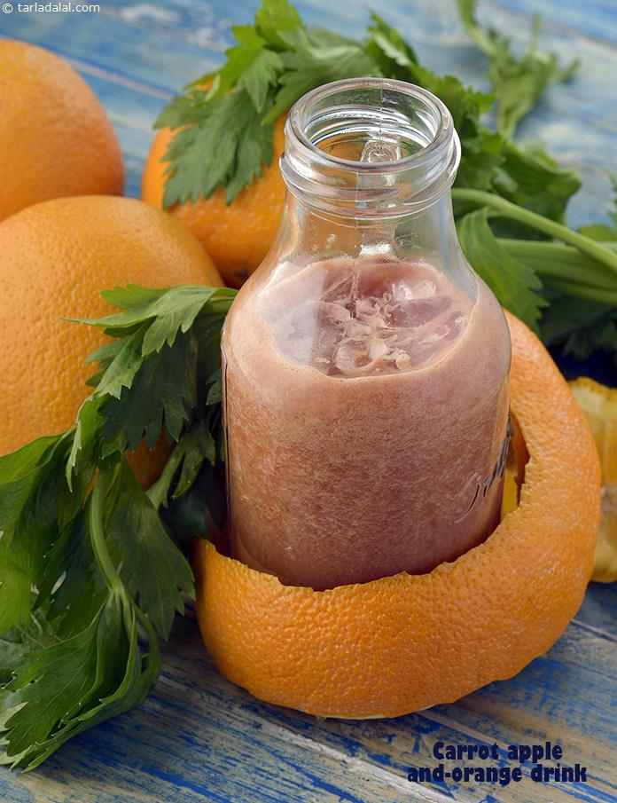 Instant Energizer, Carrot Apple and Orange Drink