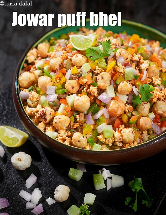 Jowar Puff Bhel