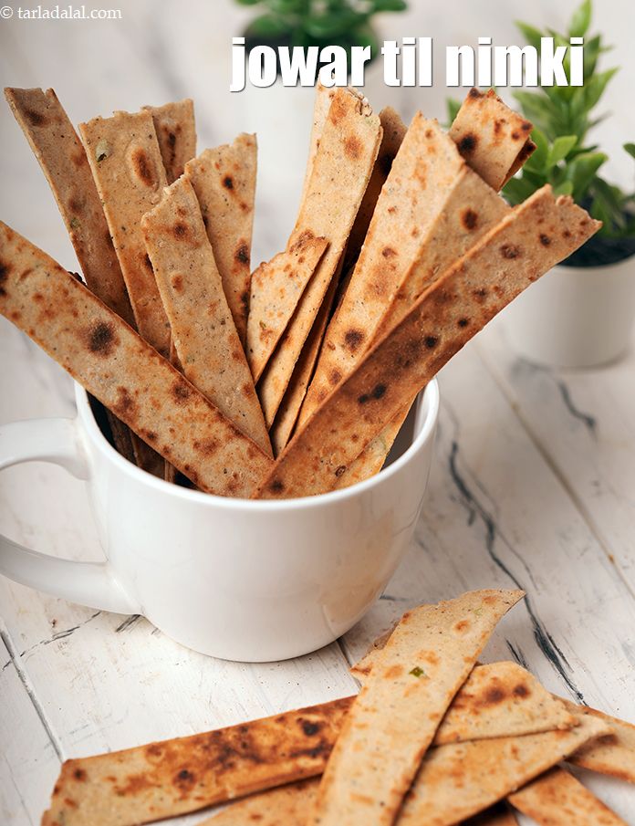 Calories in Jowar Til Nimki, How To Make Jowar Til Nimki