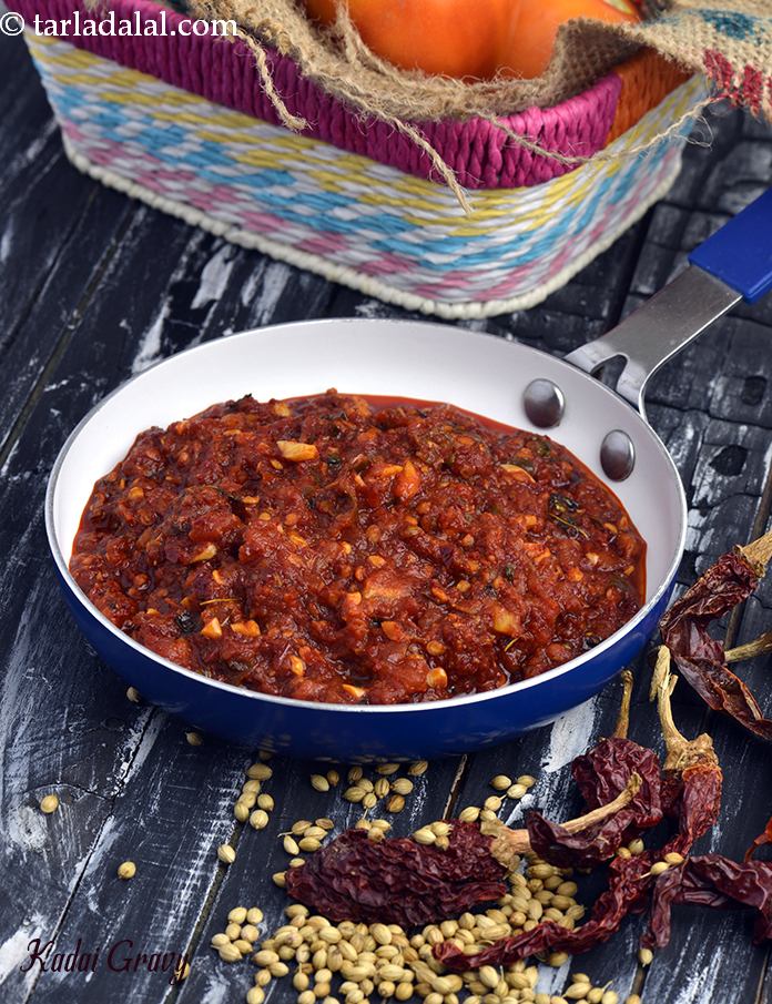 Kadai Gravy, Quick Kadai Gravy