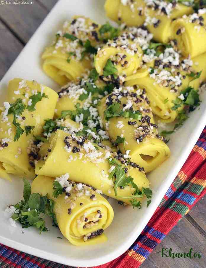Khandvi, Microwave Recipe