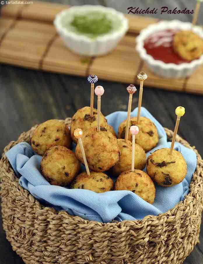 Calories in Khichdi Pakora, Leftover Khichdi Pakoda