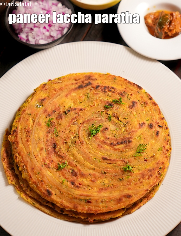 Paneer Laccha Paratha