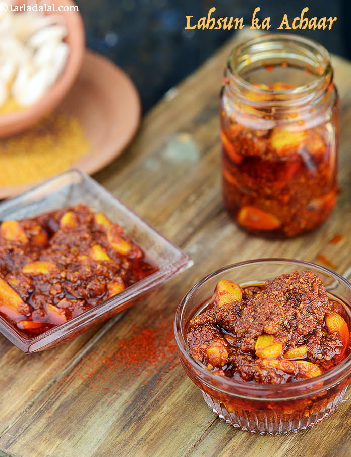 Lahsun ka Achaar, Punjabi Lehsun Achar Recipe