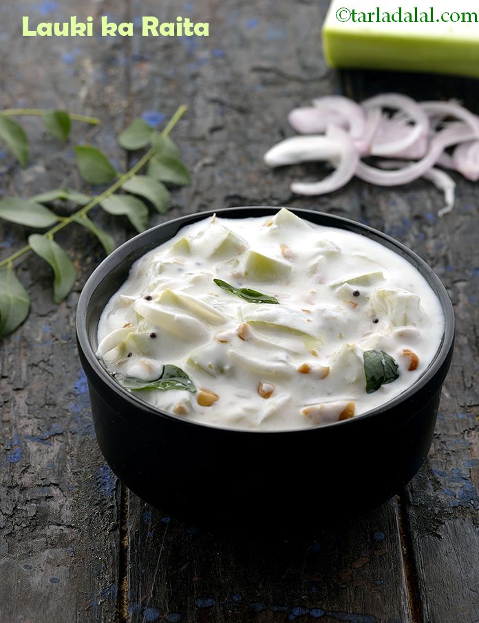 Calories in Lauki ka Raita, Dudhi Raita