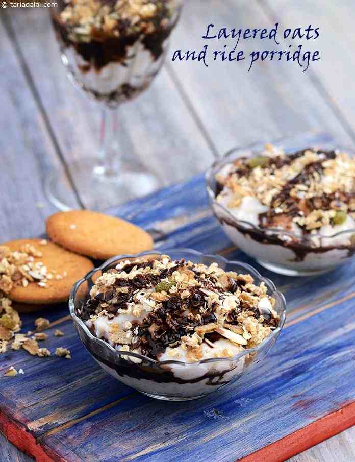 Calories in Layered Oats and Rice Porridge