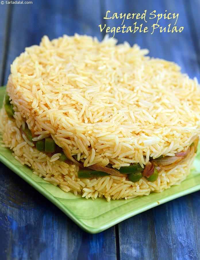 Calories in Layered Spicy Vegetable Pulao