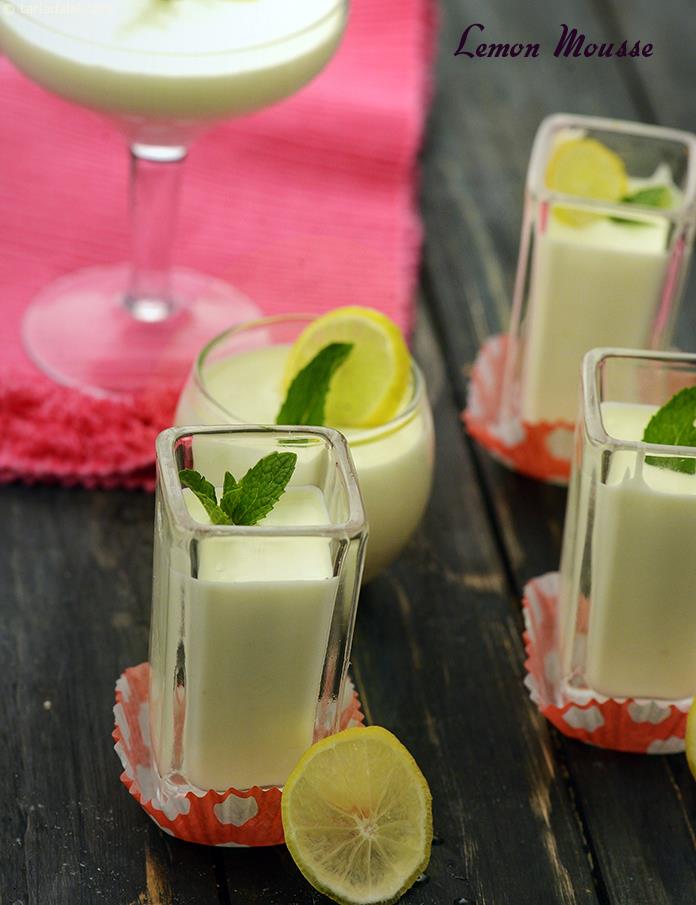 Lemon Mousse ( Mousses Recipe)
