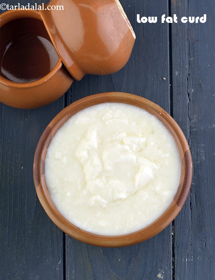 Calories in Low Fat Curds ( How To Make Low Fat Curds)