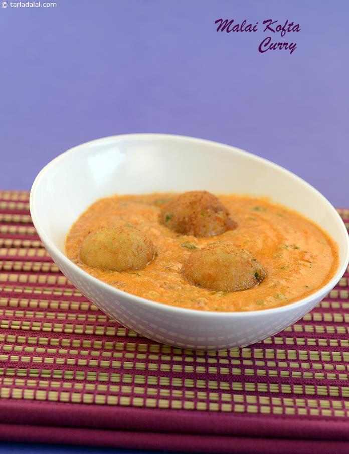 Malai Kofta Curry, Creamy Kofta Curry