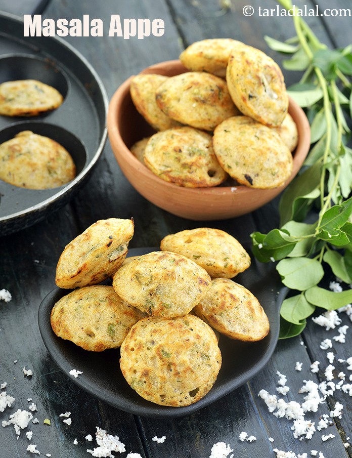 Calories in Masala Appe, Masala Paniyaram, Made From Idli Batter