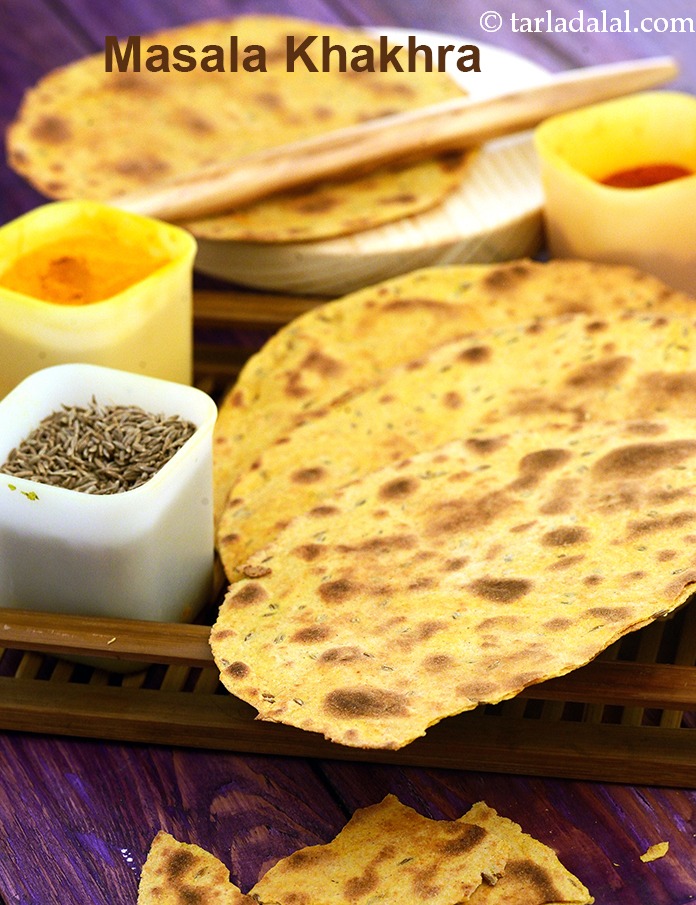 Masala Khakhra, Whole Wheat Masala Khakhra Recipe