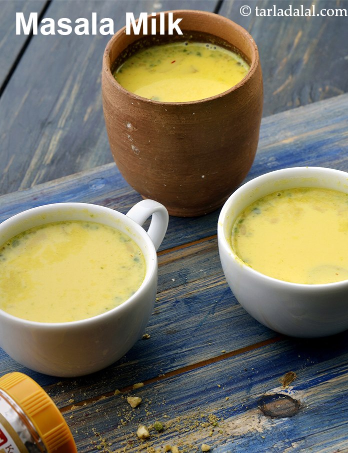 Calories in Masala Milk, Saffron Masala Milk Recipe