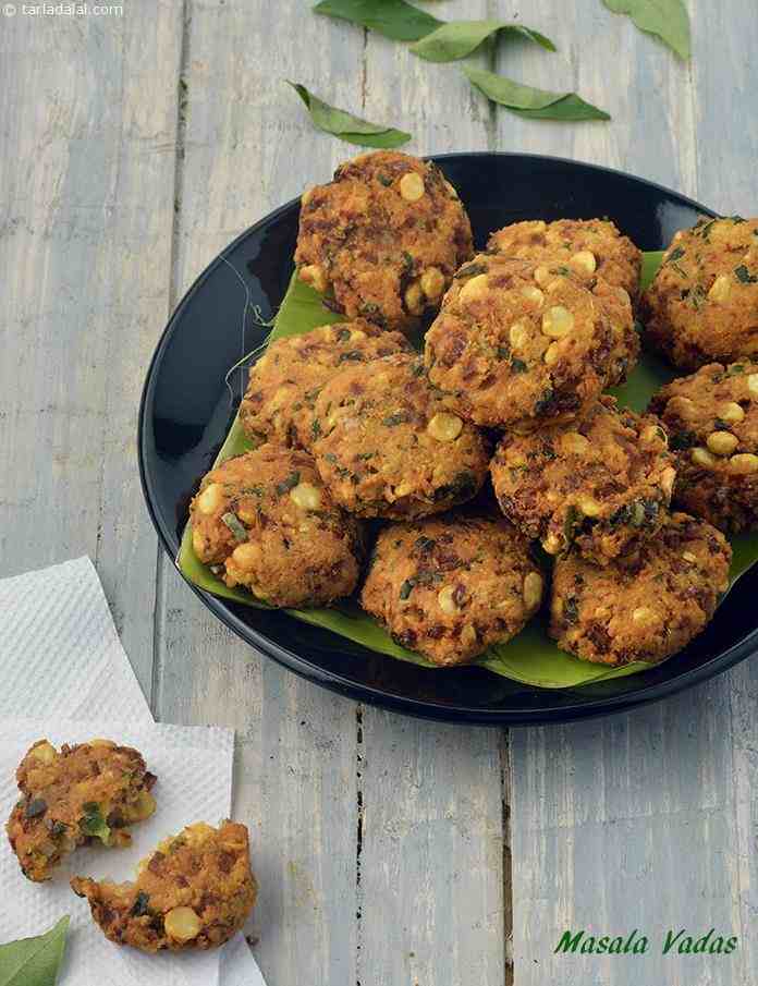 Masala Vadas, South Indian Masala Vadas, Vadai Recipe