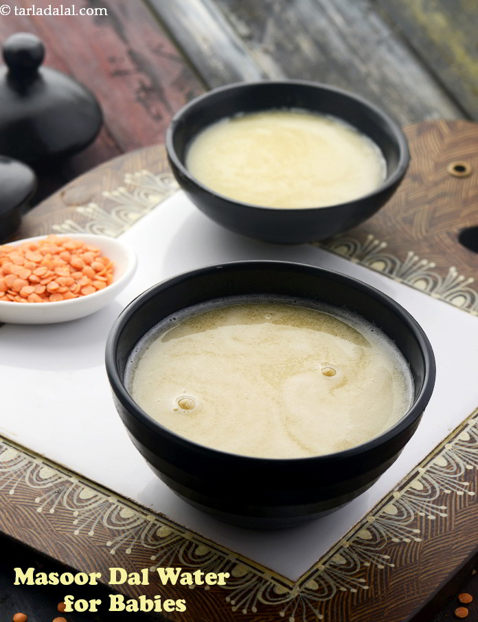 Masoor Dal Water for Babies