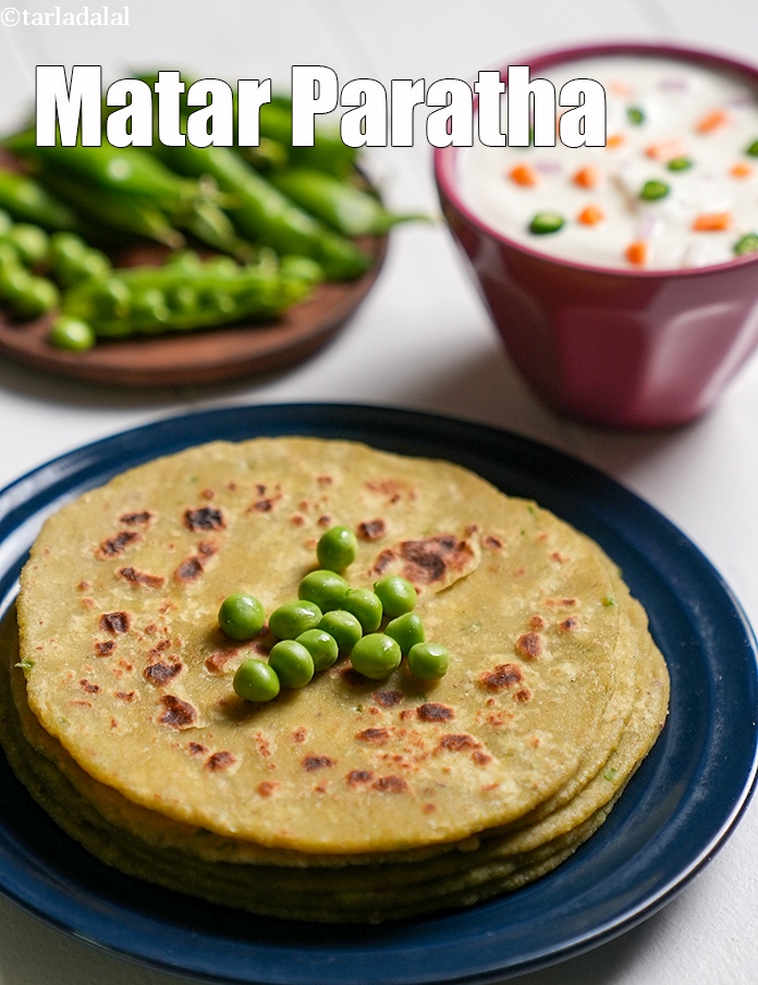 Matar Paratha, Matar ka Paratha for Weight Loss
