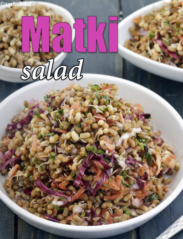 Calories in Matki Salad, Healthy Moath Bean Salad